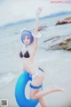 Coser @ 桜 桃 喵 Vol.036: 蕾姆 水 着 (48 photos) P28 No.d580ec