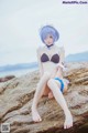 Coser @ 桜 桃 喵 Vol.036: 蕾姆 水 着 (48 photos) P7 No.48fd52