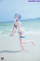 Coser @ 桜 桃 喵 Vol.036: 蕾姆 水 着 (48 photos) P21 No.e6647a